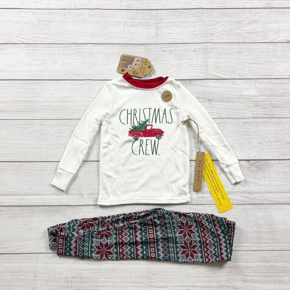 NWT Rae Dunn Christmas Crew Holiday Pajamas